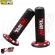 MF3868 Manopole ProTaper Rosso Nero per Moto Cross Enduro Motard Universali
