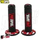MF3868 Manopole ProTaper Rosso Nero per Moto Cross Enduro Motard Universali