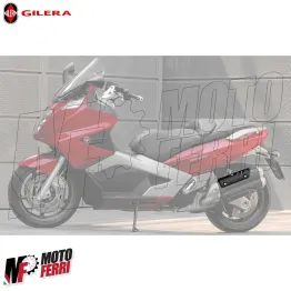 MF6860 Protezione Griglia Marmitta Superiore Originale Gilera GP800 (2007/2012) 2