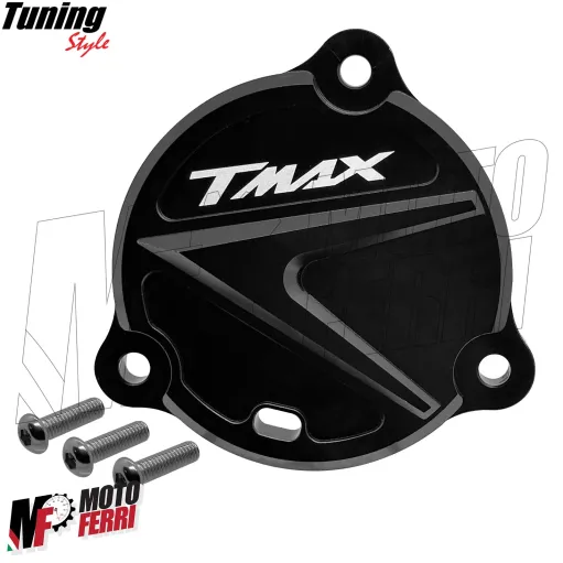 MF6869 Coperchio Cover Pignone Nero Yamaha TMax 530 560 dal 2012 al 2024