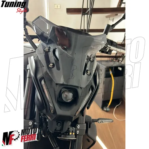 MF6871 Cupolino Spoiler Fume Sportivo Yamaha MT-09 / SP mod 2021 2022 2023