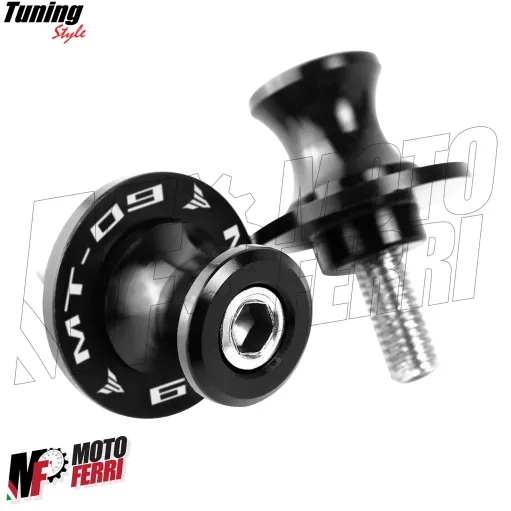 MF6872 Nottolini per Yamaha MT-09 Supporti Cavalletto Posteriore Alzamoto M6