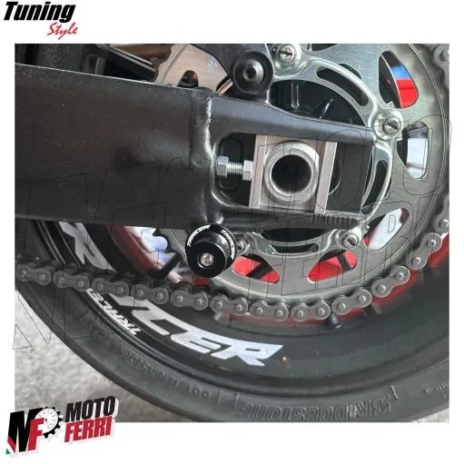 MF6872 Nottolini Supporti Cavalletto Posteriore Alzamoto Yamaha Tracer 700 900