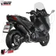MF6876 Scarico Marmitta Completo MIVV TMAX 530 - 2017 2018 2019 Oval Black