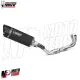 MF6877 Scarico Marmitta Completo MIVV SR-1 Tmax 560 mod 2022 2023 2024 Inox Nero