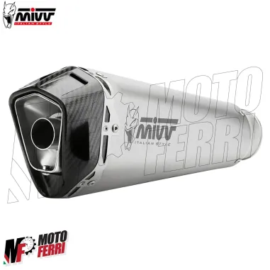 MF6878 Scarico Marmitta Terminale MIVV Honda XADV 750 da 2017 a 2026 Delta Race