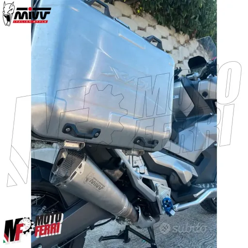 MF6878 Scarico Marmitta Terminale MIVV Honda XADV 750 da 2017 a 2026 Delta Race