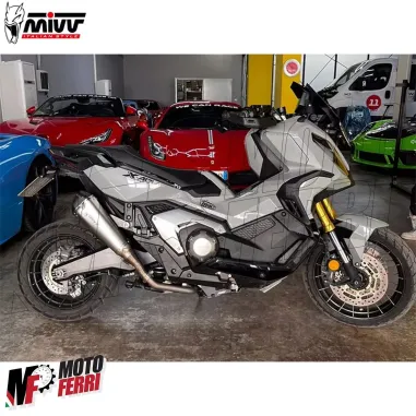 MF6878 Scarico Marmitta Terminale MIVV Honda XADV 750 da 2017 a 2026 Delta Race