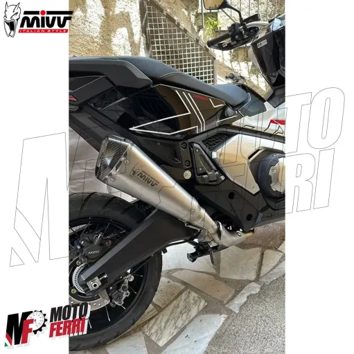 MF6878 Scarico Marmitta Terminale MIVV Honda XADV 750 da 2017 a 2026 Delta Race