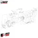 MF6878 Scarico Marmitta Terminale MIVV Honda XADV 750 da 2017 a 2026 Delta Race