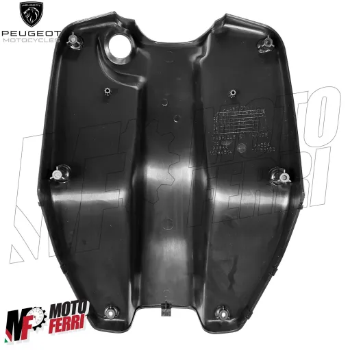 MF6880 - Carena Paragambe Scudo Interno Nero Originale Peugeot Squab 50