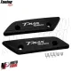 MF6881 Tappi Coperchi Specchietti CNC Nero per Yamaha TMax 560 2022 2023 2024