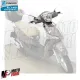 MF5639 - Coprimanubrio Marrone Originale Piaggio Liberty 50 125 150 iGet