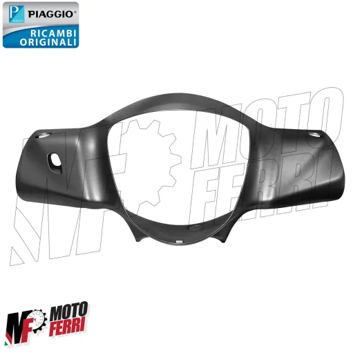 MF6887 - Coprimanubrio Grigio Opaco Originale Piaggio Liberty 50 125 150 iGet