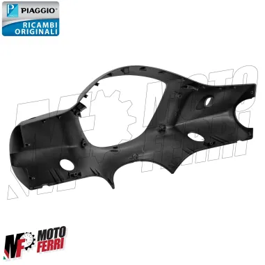 MF6887 - Coprimanubrio Grigio Opaco Originale Piaggio Liberty 50 125 150 iGet