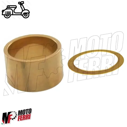 MF0938 BUSSOLA BOCCOLA BRONZINA + RASAMENTO FRIZIONE VESPA 125 150 200 PX PE