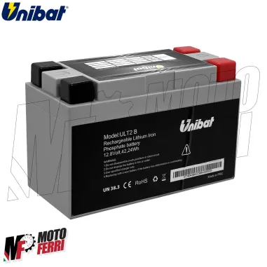 MF6888 - Batteria Litio Unibat YTX12-BS per Moto Morini X-Cape 650 mod 2021/2024