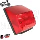 MF0942 FANALE FARO POSTERIORE GEMMA ROSSA VESPA PX 125 150 200 PE ARCOBALENO