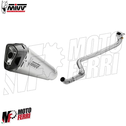 MF6892 Marmitta Scarico Completo MIVV Honda X-ADV 750 mod 2017/2024 Delta Race