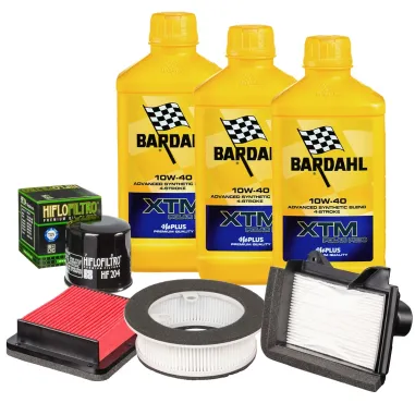 MF6893 Kit Tagliando TMax 530 2017 2018 2019 Filtri Aria Olio Bardahl XTM 10W40