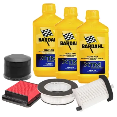 MF6894 Kit Tagliando TMax 530 2012 / 2016 - Filtri Aria Olio Bardahl XTM 10W40