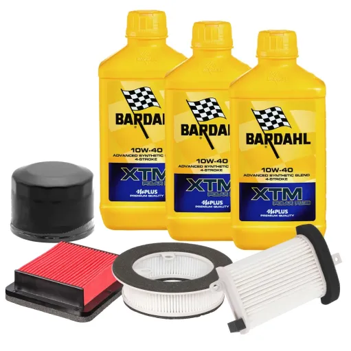 MF6895 Kit Tagliando TMax 500 2008 / 2011 - Filtri Aria Olio Bardahl XTM 10W40