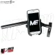 MF6899 Porta Cellulare Supporto Smartphone Manubrio Moto + Antivibrante Crab PRO
