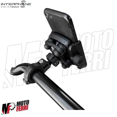 MF6899 Porta Cellulare Supporto Smartphone Manubrio Moto + Antivibrante Crab PRO