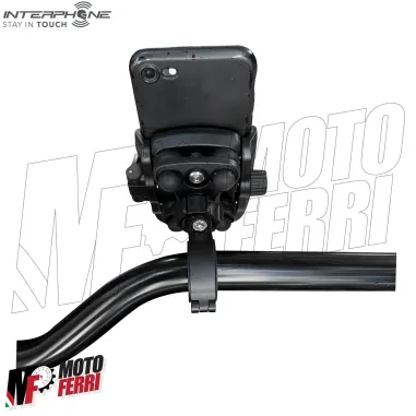 MF6899 Porta Cellulare Supporto Smartphone Manubrio Moto + Antivibrante Crab PRO