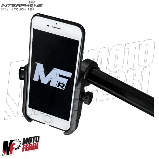 MF6900 Supporto per Smartphone da Manubrio Moto con modulo Antivibrante MotoCrab