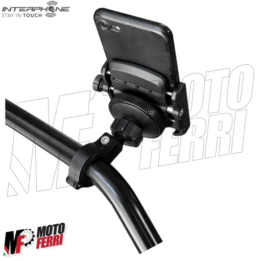 MF6900 Supporto per Smartphone da Manubrio Moto con modulo Antivibrante MotoCrab