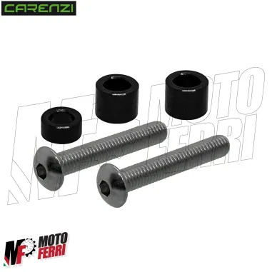 MF6909 Stop Bielletta Frizione per Moto Minarelli AM6 by Carenzi Alluminio Nero