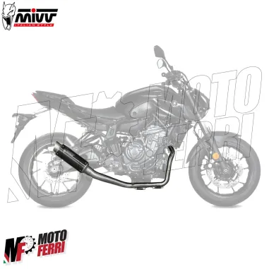 MF6910 Scarico Marmitta Completo MIVV per MT-07 mod 2021/2024 GP Pro Omologato