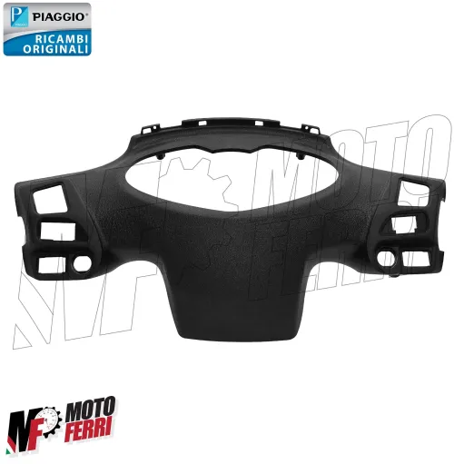 MF6915 Coprimanubrio Posteriore Nero Originale Piaggio Medley 125 150 2016/2019