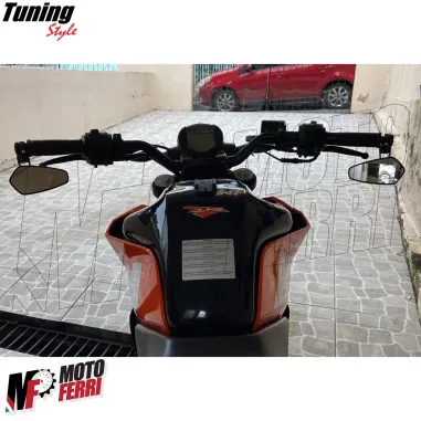 MF4975 Specchietti Bar End da Manubrio Sport Pro Universale Moto Scooter