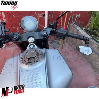 MF4975 Specchietti Bar End da Manubrio Sport Pro Universale Moto Scooter