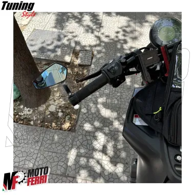 MF4975 Specchietti Bar End da Manubrio Sport Pro Universale Moto Scooter