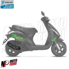 MF5673 Protezione Griglia Marmitta Originale Piaggio Zip 50 mod 2018-2024 2
