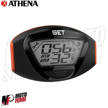 MF1951 Contaore Moto Cross Senza Fili Athena 2.0 Smart SOS Bluetooth Wireless
