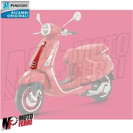 MF6935 Nasello Anteriore Rosso per Vespa Primavera Sprint 50 125 150 dal 2018 2