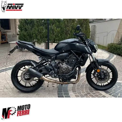 MF6938 Scarico Marmitta MIVV MT-07 2014 a 2020 GP Pro Alto Omologato Completo