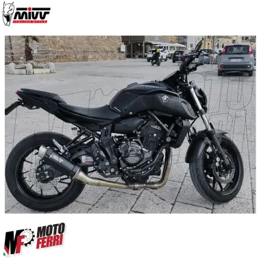MF6938 Scarico Marmitta MIVV MT-07 2014 a 2020 GP Pro Alto Omologato Completo