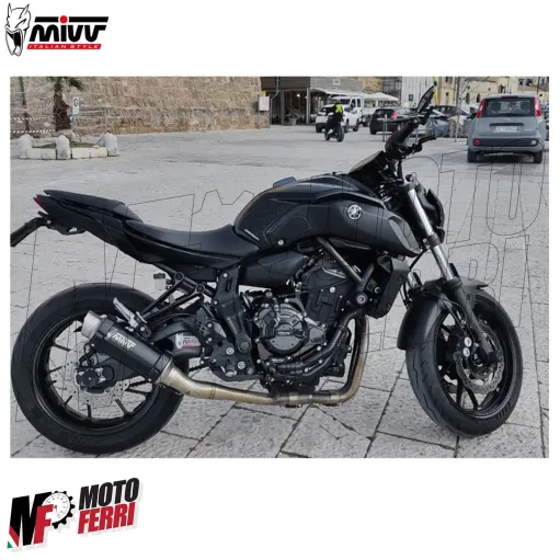 MF6938 Scarico Marmitta MIVV MT-07 2014 a 2020 GP Pro Alto Omologato Completo
