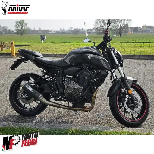 MF6938 Scarico Marmitta MIVV MT-07 2014 a 2020 GP Pro Alto Omologato Completo