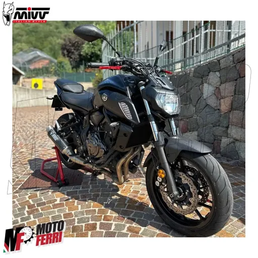 MF6938 Scarico Marmitta MIVV MT-07 2014 a 2020 GP Pro Alto Omologato Completo