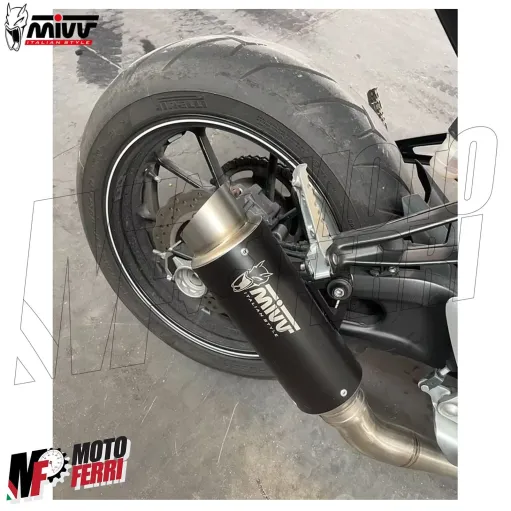MF6938 Scarico Marmitta MIVV MT-07 2014 a 2020 GP Pro Alto Omologato Completo