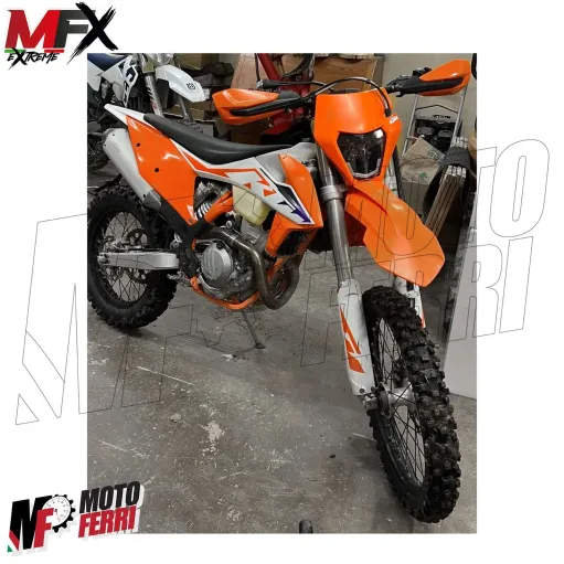 MF5358 Mascherina Faro Led Arancione V-Face Universale Cross Enduro KTM GasGas