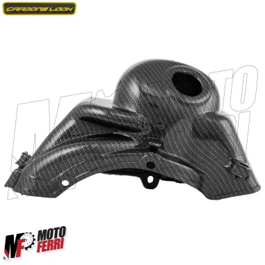 MF0513 Cuffia Cilindro Motore Carbon Look Lucido Vespa 50 Special RLN PK S XL