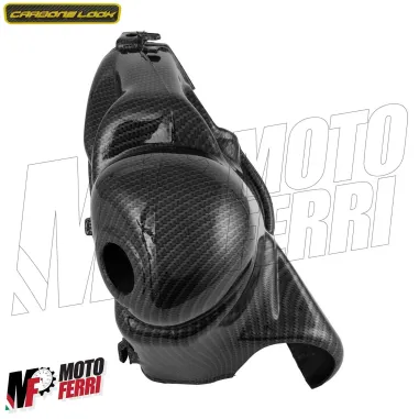 MF0513 Cuffia Cilindro Motore Carbon Look Lucido Vespa 50 Special RLN PK S XL