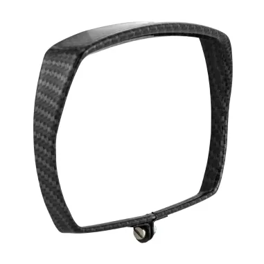 MF4844 Cornice Ghiera Faro Fanale Anteriore Vespa 50 Special Effetto Carbonio